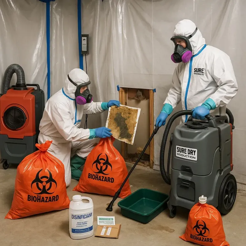 Contaminated Water Handling Protocols process in Venus, TX