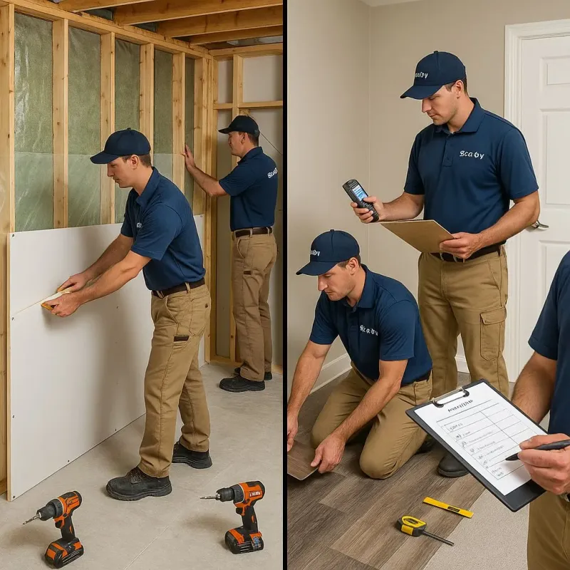Repairs and Reconstruction process in Venus, TX